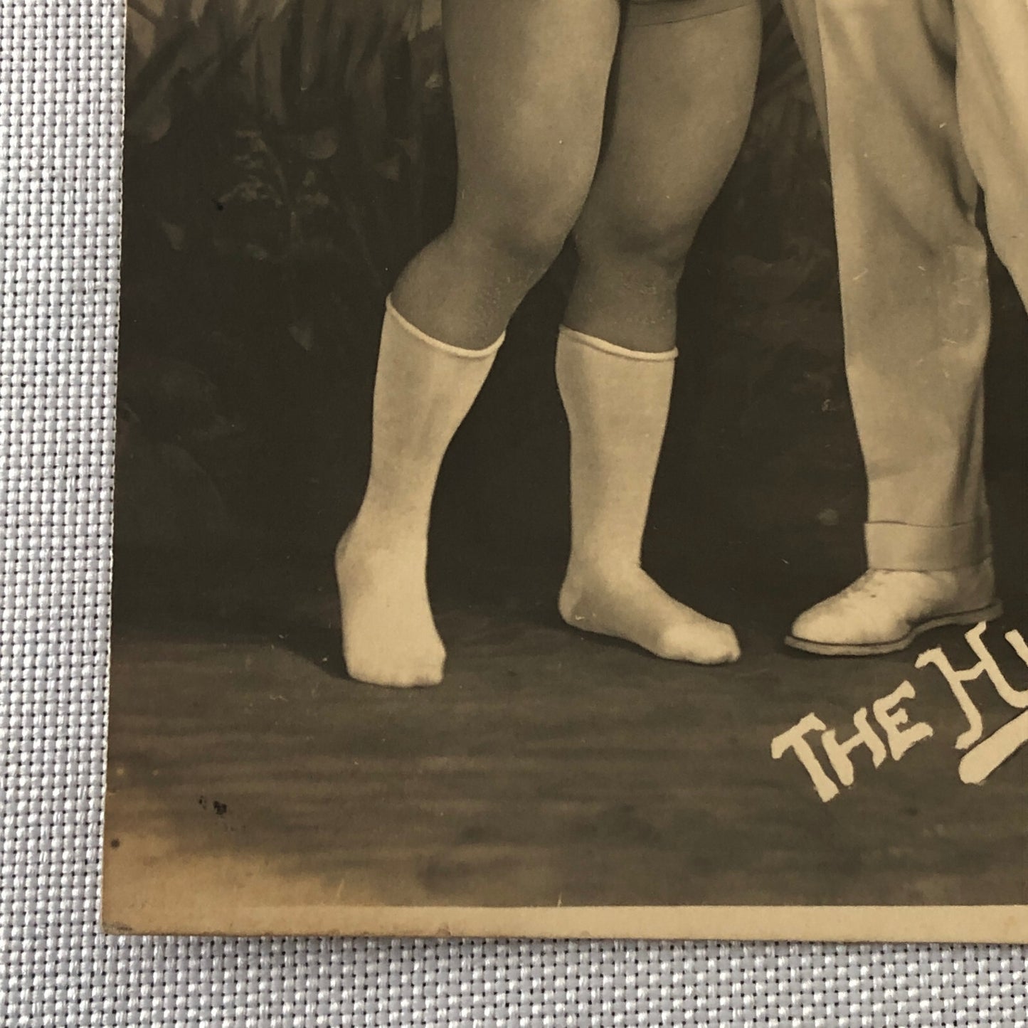 Circus Performer Photo Postcard Real Photo Postcard RPPC The Hugonys