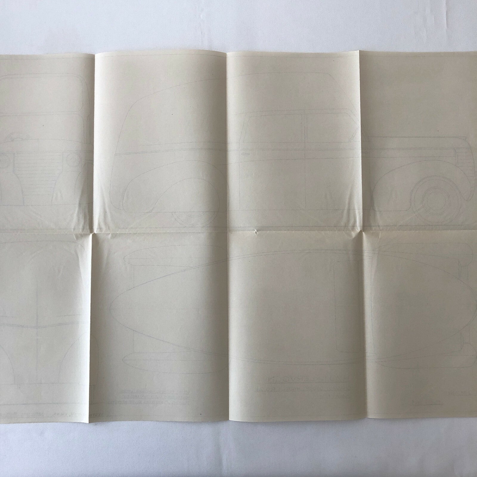 1937 Coachbuilder Truck Design Blueprint Rendering Blue Print Panel Van Dodge 