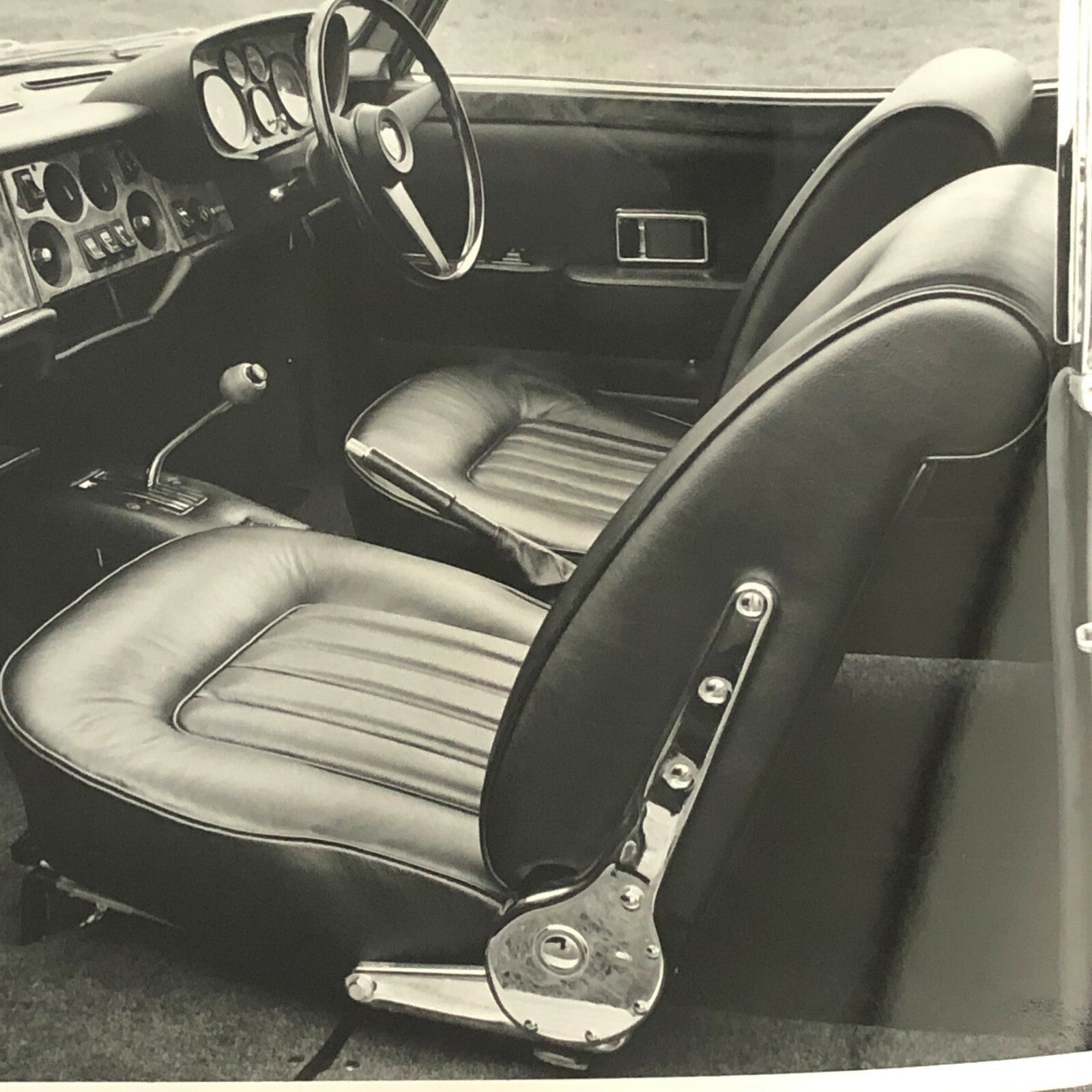 Bristol 411 Press Photo Photograph Print Bristol 411 Series 3 Car Vintage