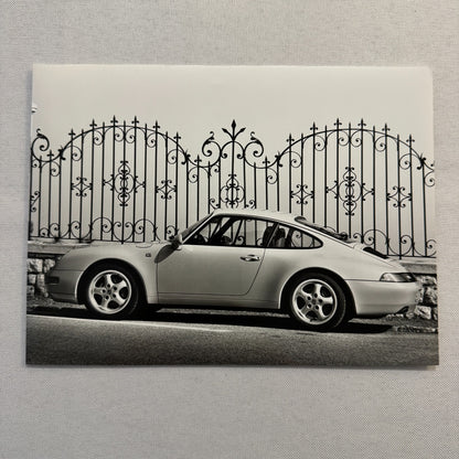 1994 Porsche 911 Carrera Factory Press Photo Photograph Print Werkfoto