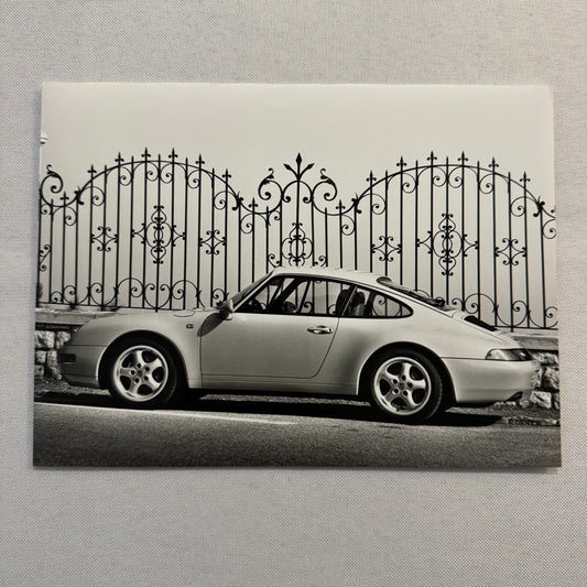 1994 Porsche 911 Carrera Factory Press Photo Photograph Print Werkfoto