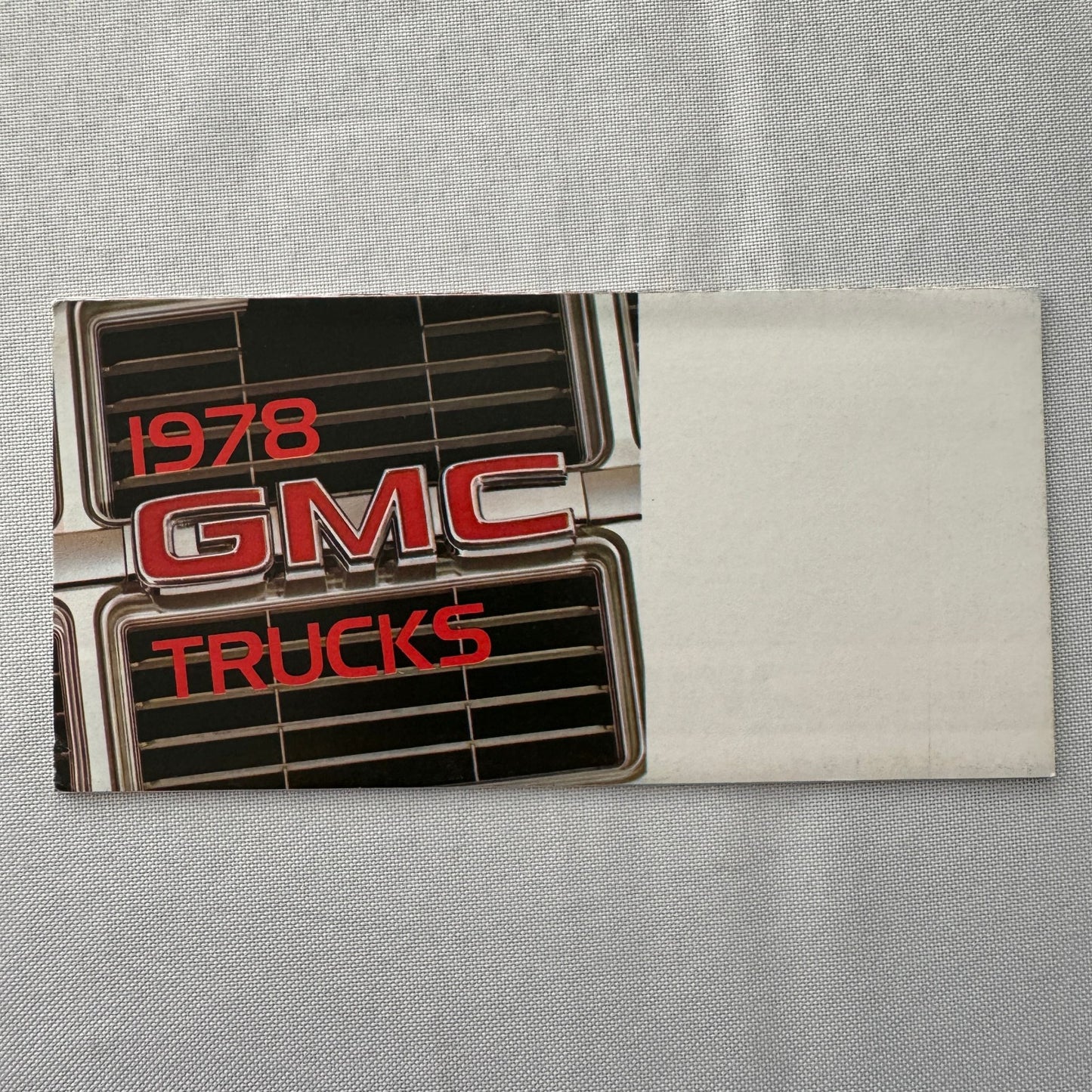 1978 GMC Truck Sales Brochure Catalog PIckup Suburban Van Caballero Jimmy +