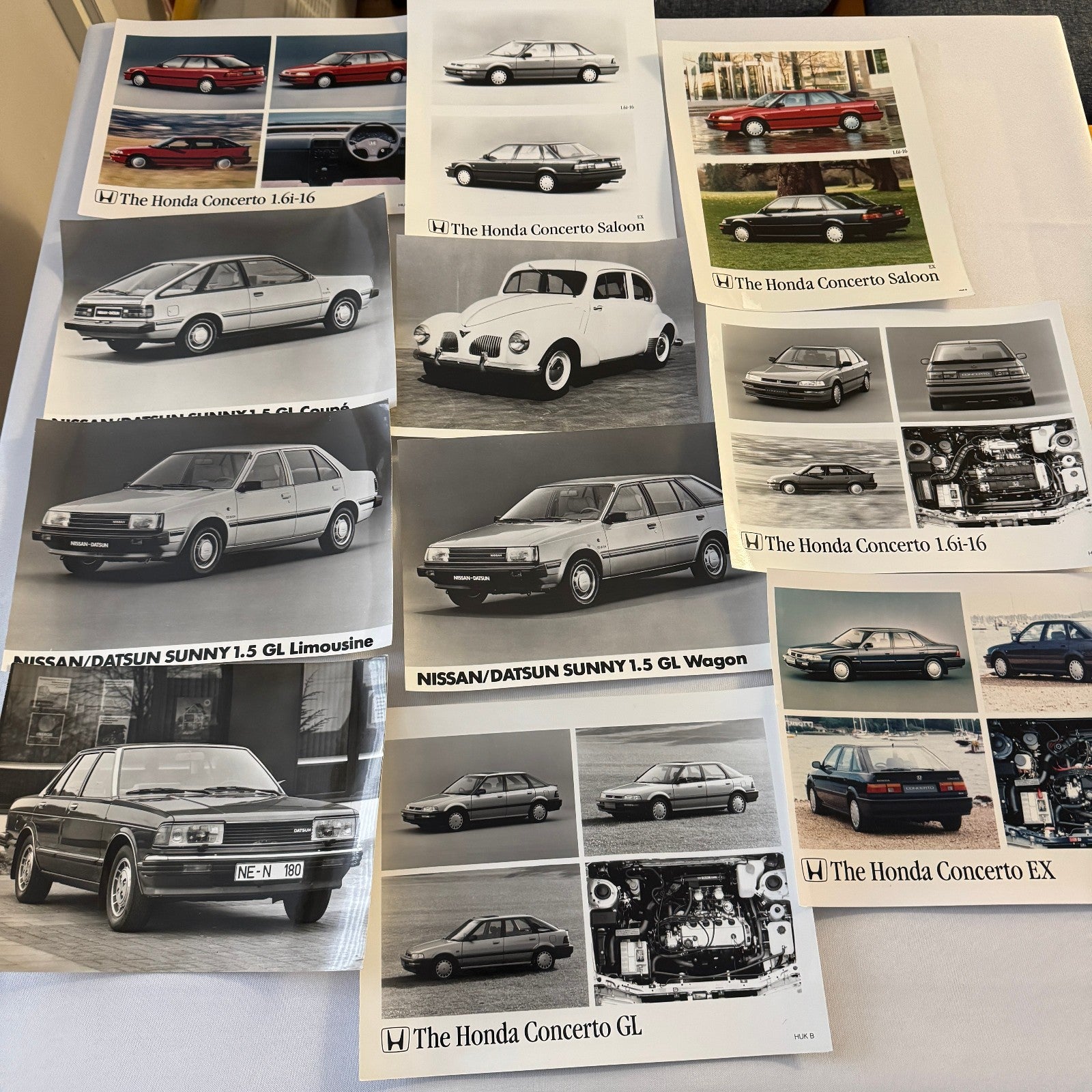 HUGE International Car Factory Press Photo Lot JDM European Honda Toyota 240+