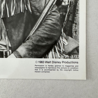 Disney Movie Still Press Photo Photograph Davy Crockett and the River Pirates
