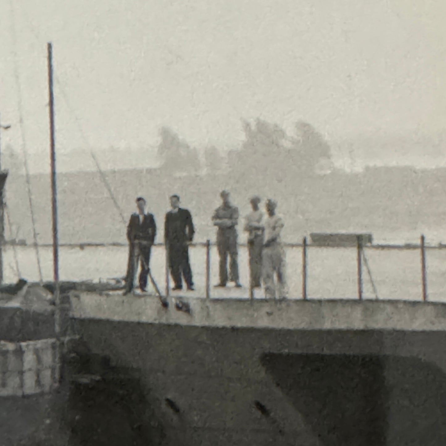 Vintage Ship Boat Photo Photograph Print Aircraft Carrier Empire MacDermott
