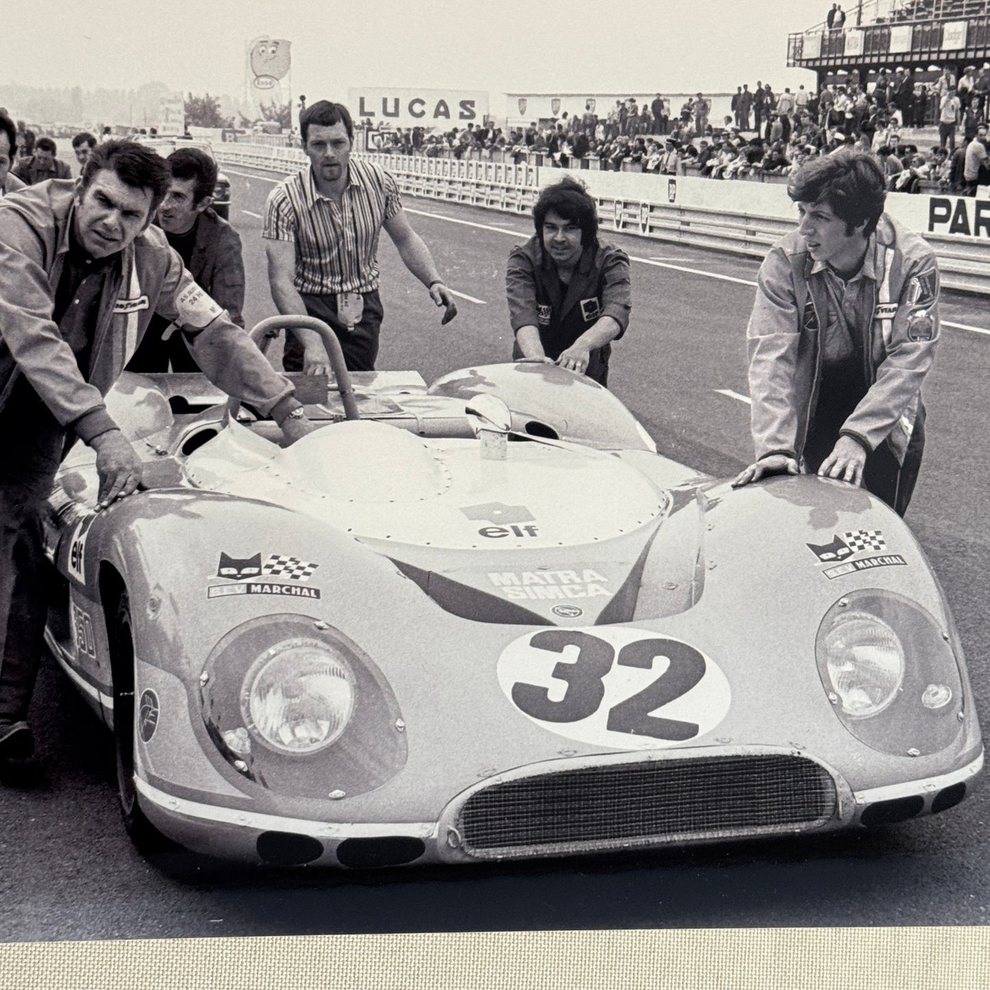 Matra Simca Racing Car Photograph Print Motorsport Race