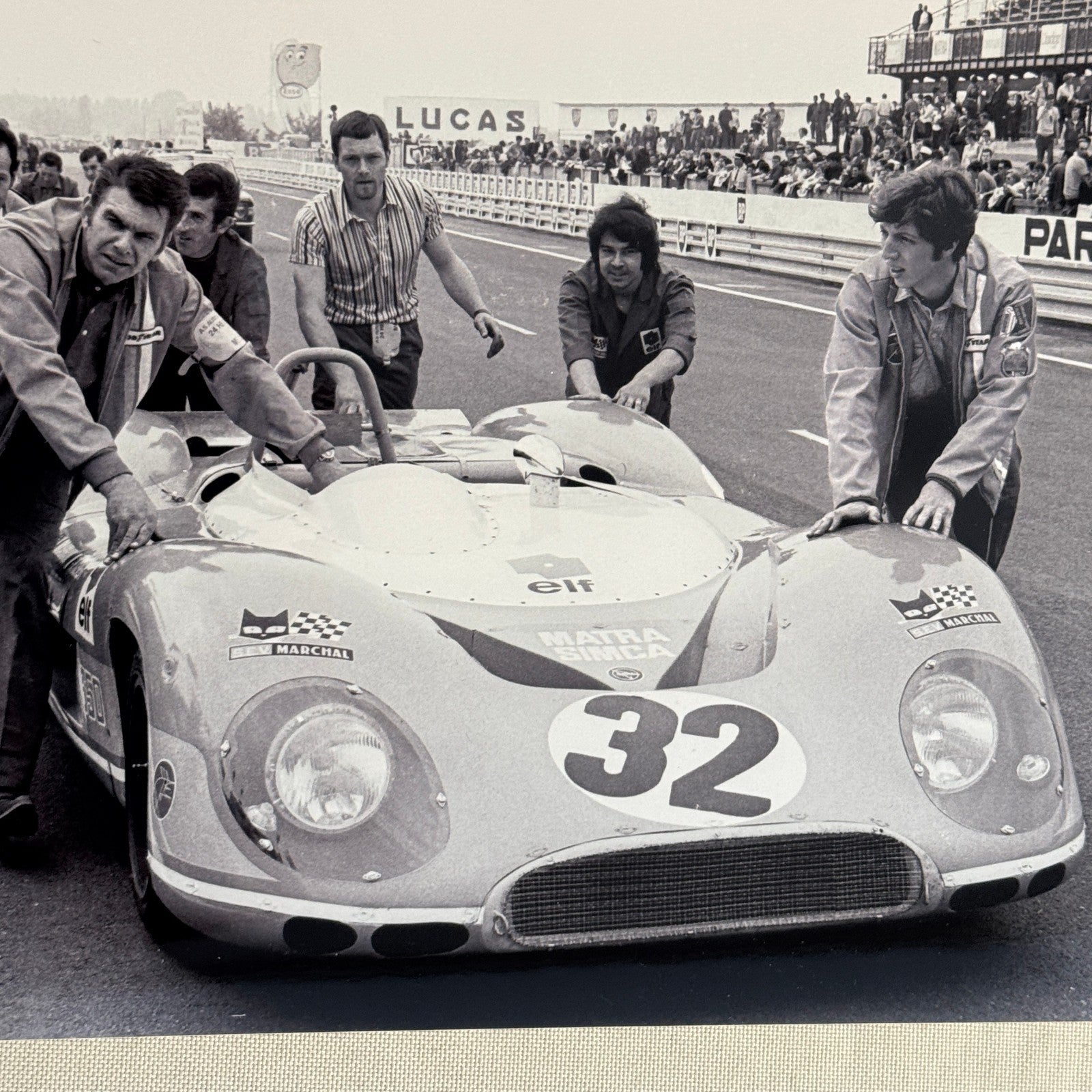 Matra Simca Racing Car Photograph Print Motorsport Race