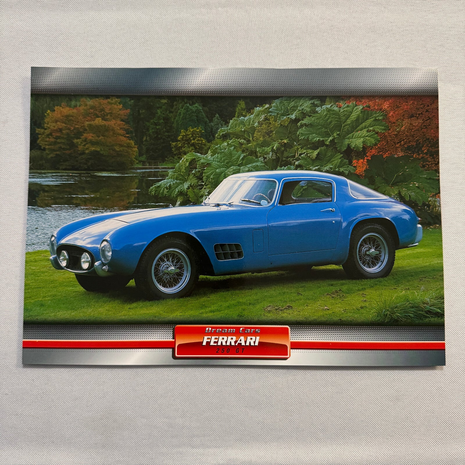 Ferrari 250 GT Dream Cars Mini Poster Card Brochure European