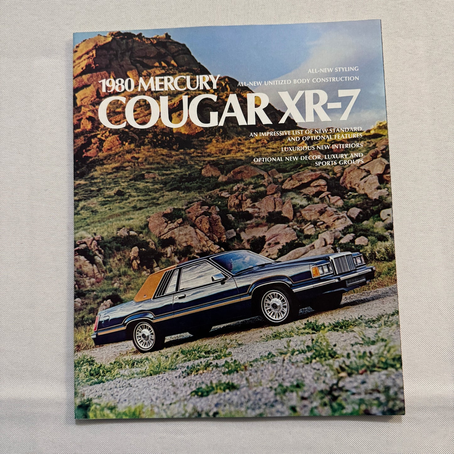 1980 Mercury Cougar XR-7 Car Sales Brochure Catalog XR7