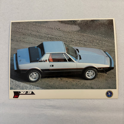 Bertone Fiat X1/9 Car Sales Sheet Brochure Advertising Fiat X19