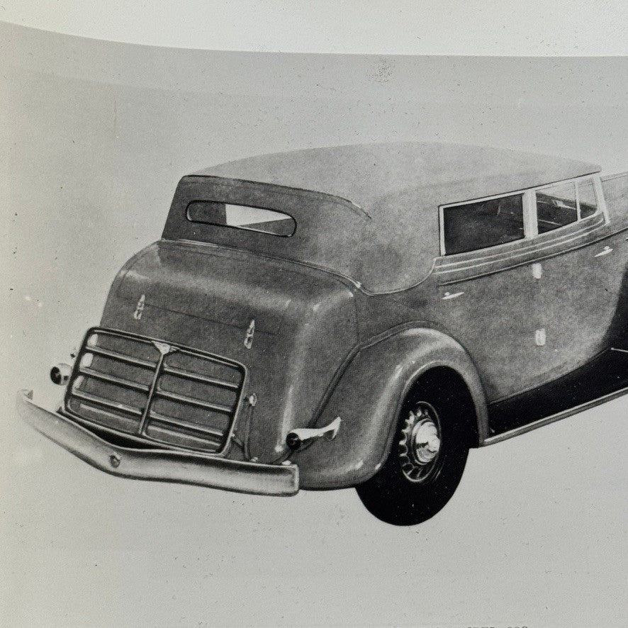 1935 Buick Model 98C Car Automobile Vintage Image Modern Print
