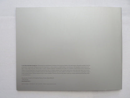 2013 Mercedes Sprinter Van Sales Brochure Catalog Advertising 