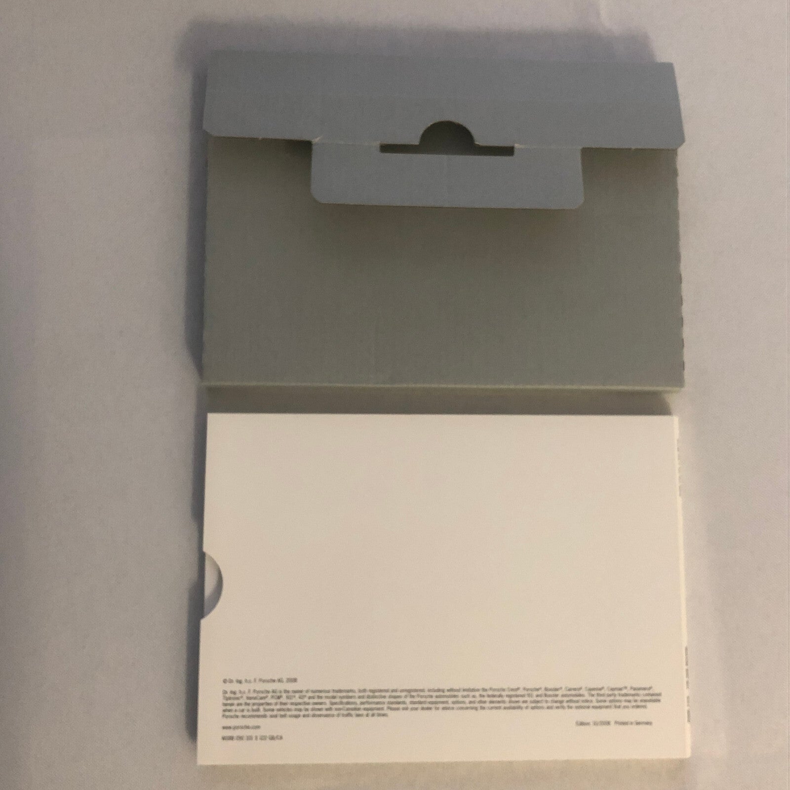 Porsche Boxster Inner Fire Sales Brochure Catalog Advertising 2008 2009