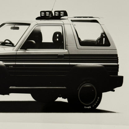 1990 Daihatsu Tec-1 Concept Truck Prototype Factory Press Photo Geneva Show