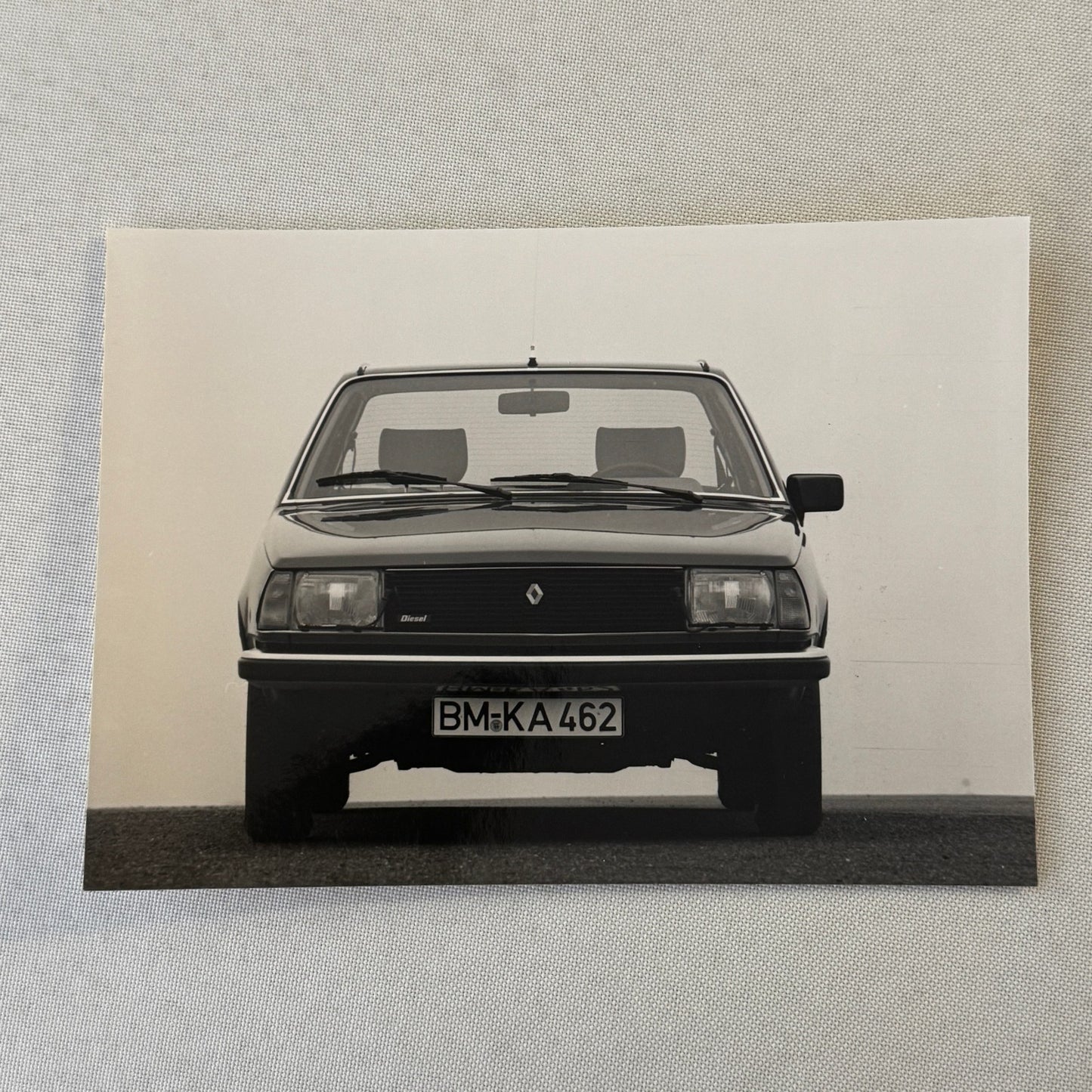 Renault 18 Diesel Car Factory Press Kit Renault 18 TD GTD GERMAN Text 1980 1981