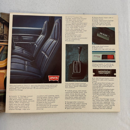 1974 AMC Gremlin Car Sales Brochure Catalog American Motors Gremlin Levis