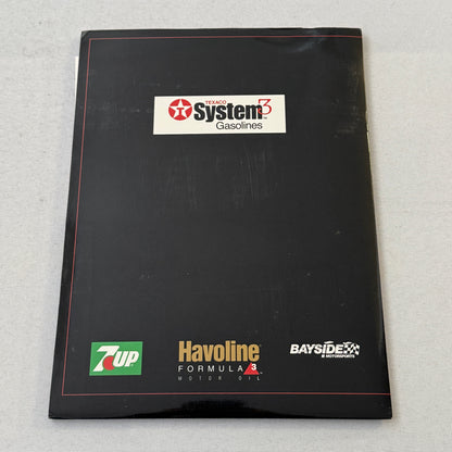 Jeff Andretti Texaco Havoline Racing Press Kit Brochure 1991 Mario Andretti