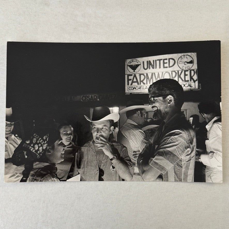 United Farmworkers Union Strike Labour Labor Canada Press Photo Photograph