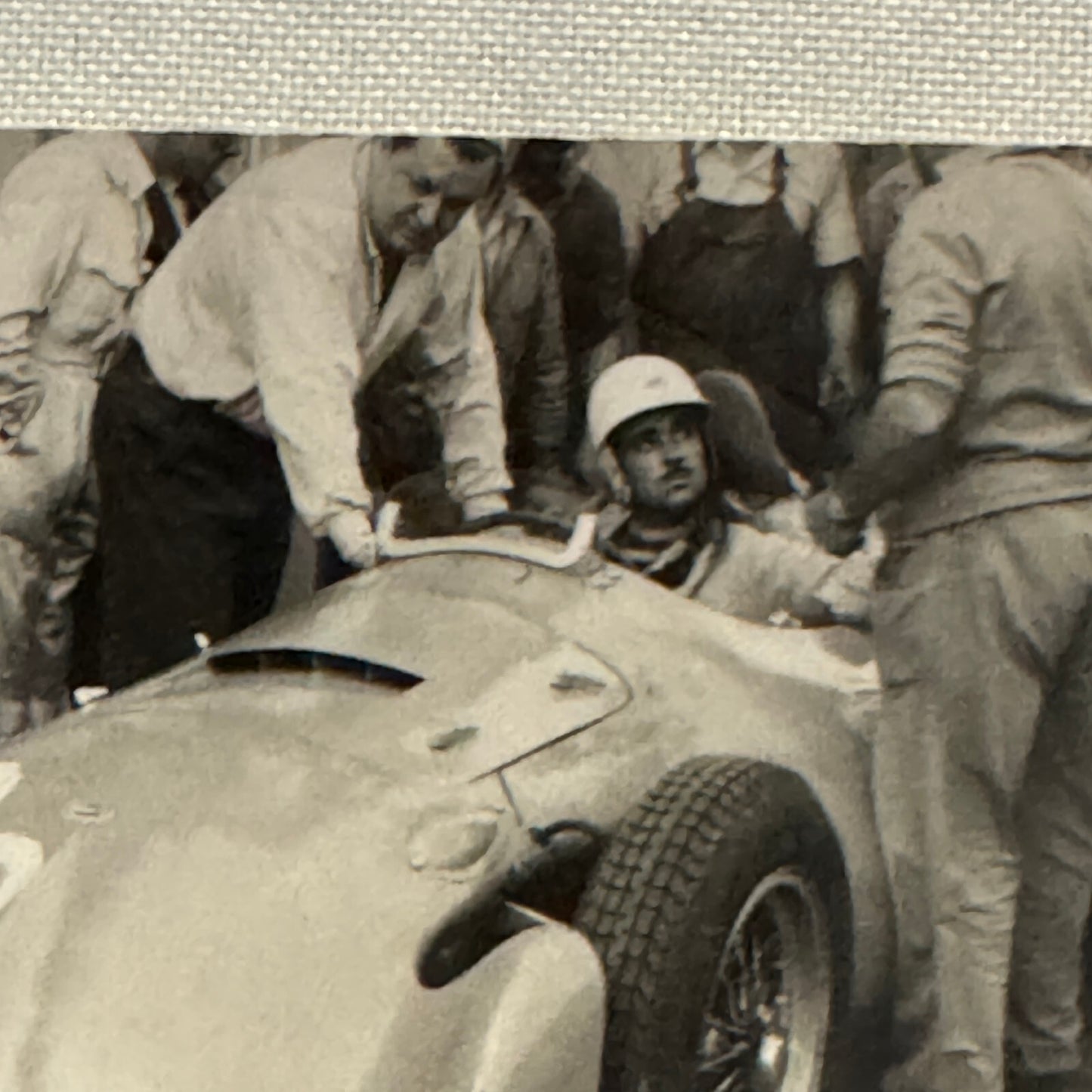 Vintage Bugatti Racing Car Photo Photograph Print