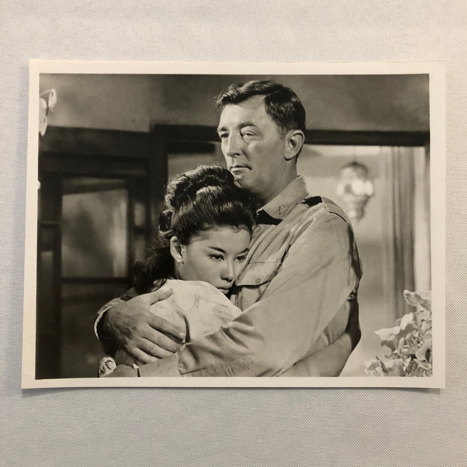 Vintage Movie Film Photo Photograph France Nuyen Robert Mitchum