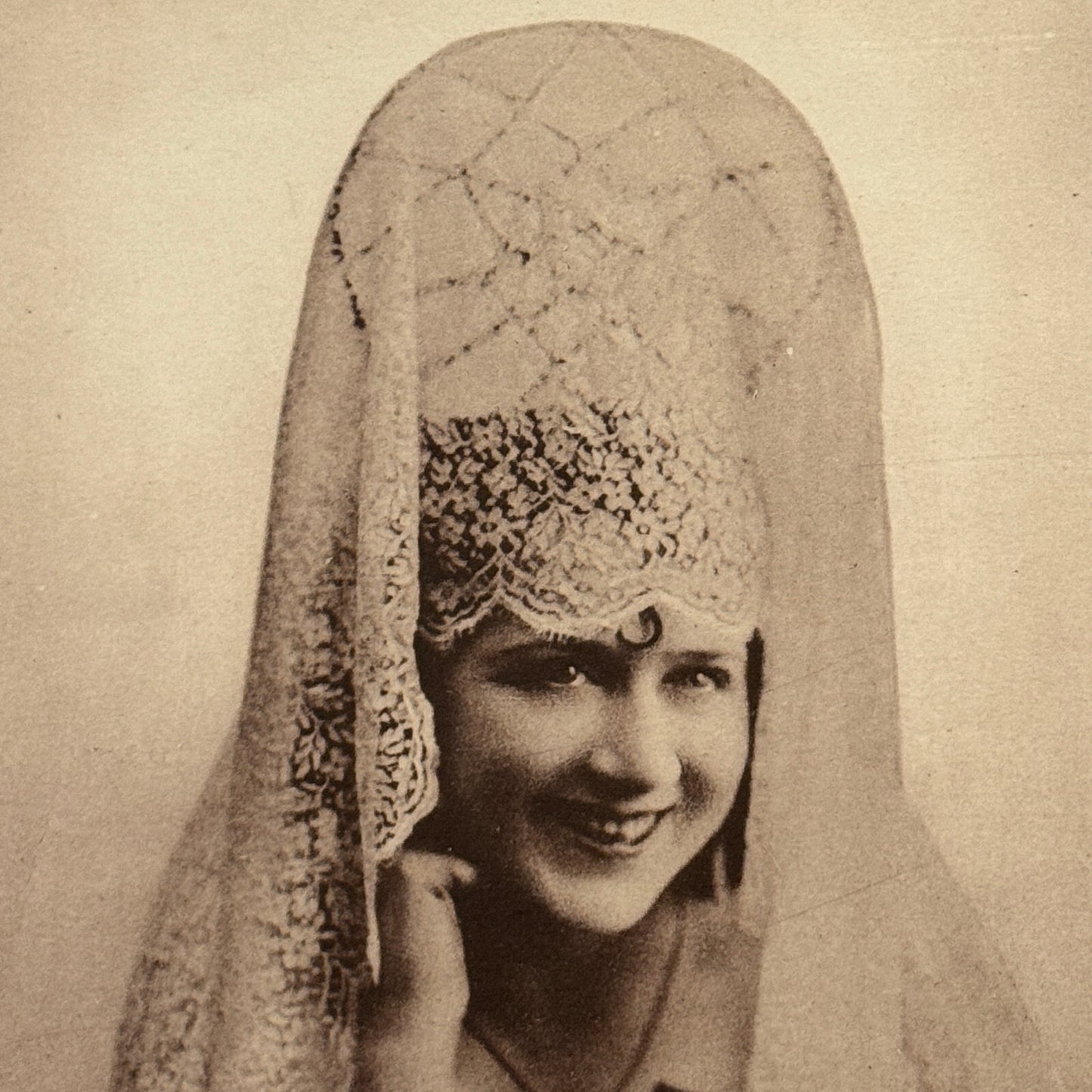 Vintage Circus Performer Woman Photo Card Combier Macon