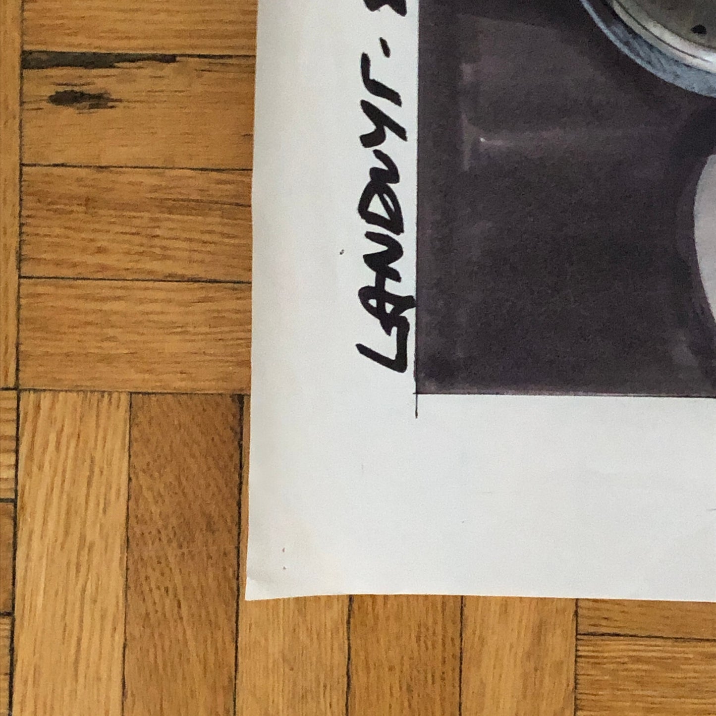 Styling Concept Automobile Illustration Art Drawing Sketch 1983 LANDUYT Ford ?