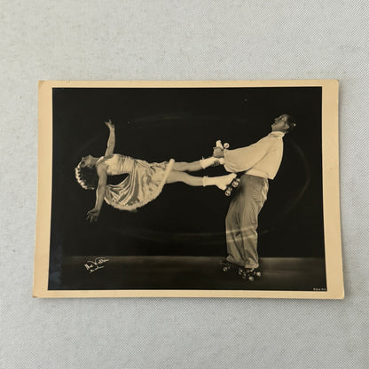 Vintage Circus Rollerskating Roller Skate Act Photo Photograph The Blizzards