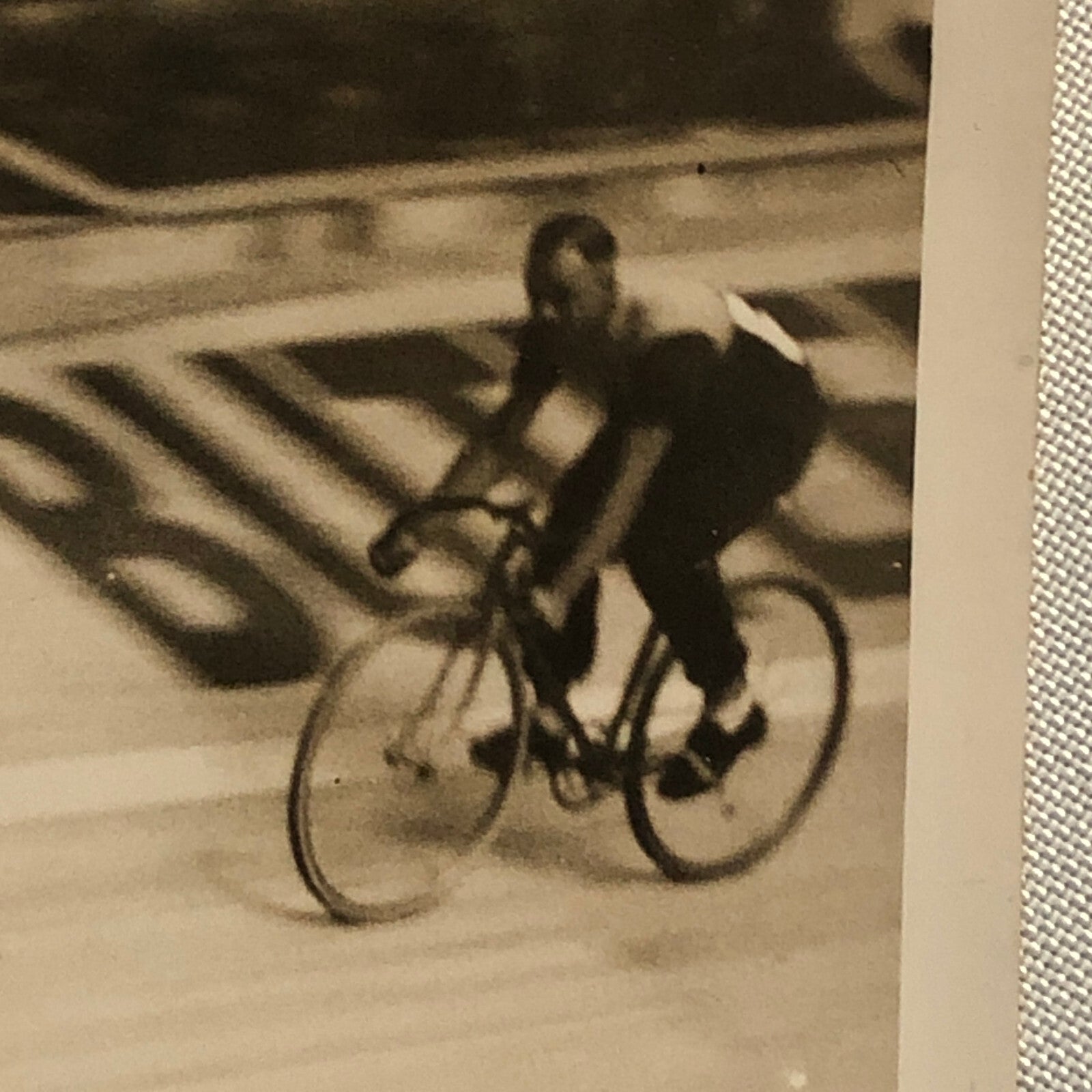 1934 Press Photo Bicycle Racing Olympia Bike Race LNA Photograph
