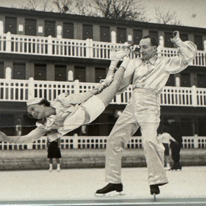 Circus Rollerskating Roller Skate Circus Act Photo Photograph The Skating Jewels