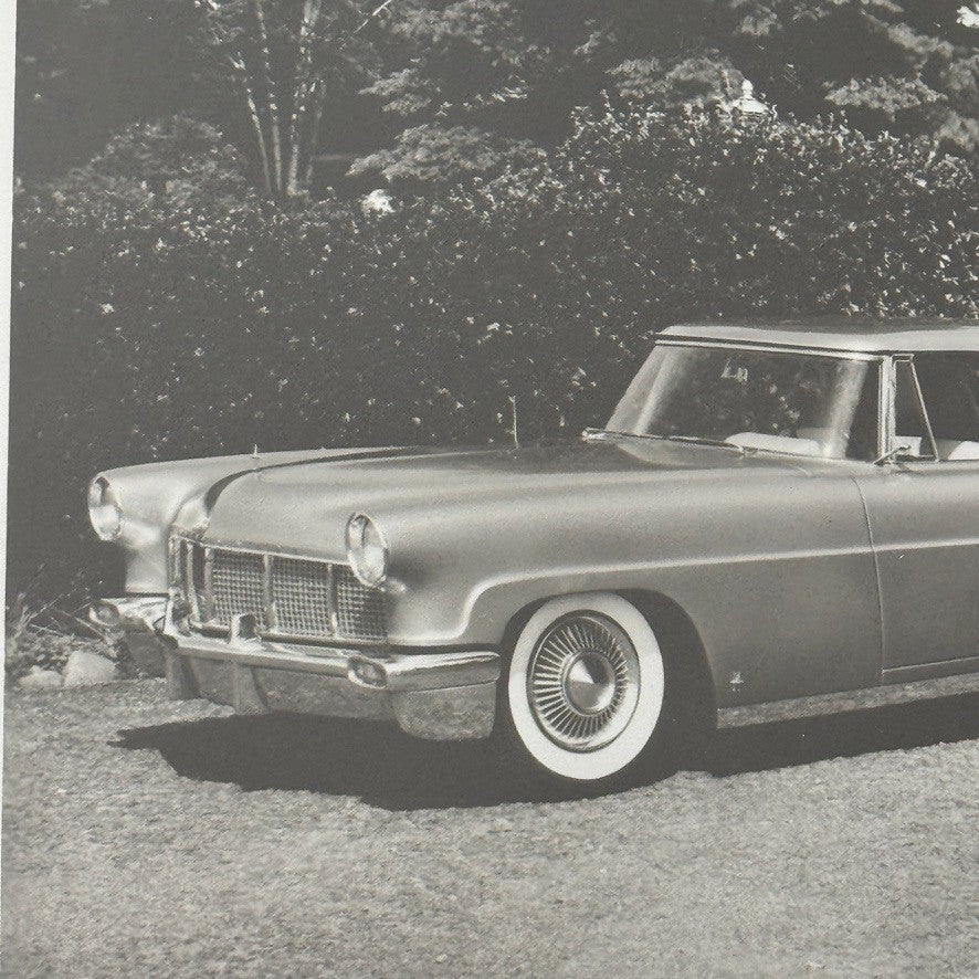 1956 Lincoln Continental Car Photo Photograph Modern Print