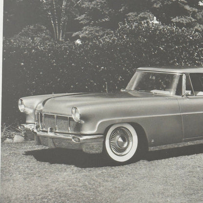 1956 Lincoln Continental Car Photo Photograph Modern Print