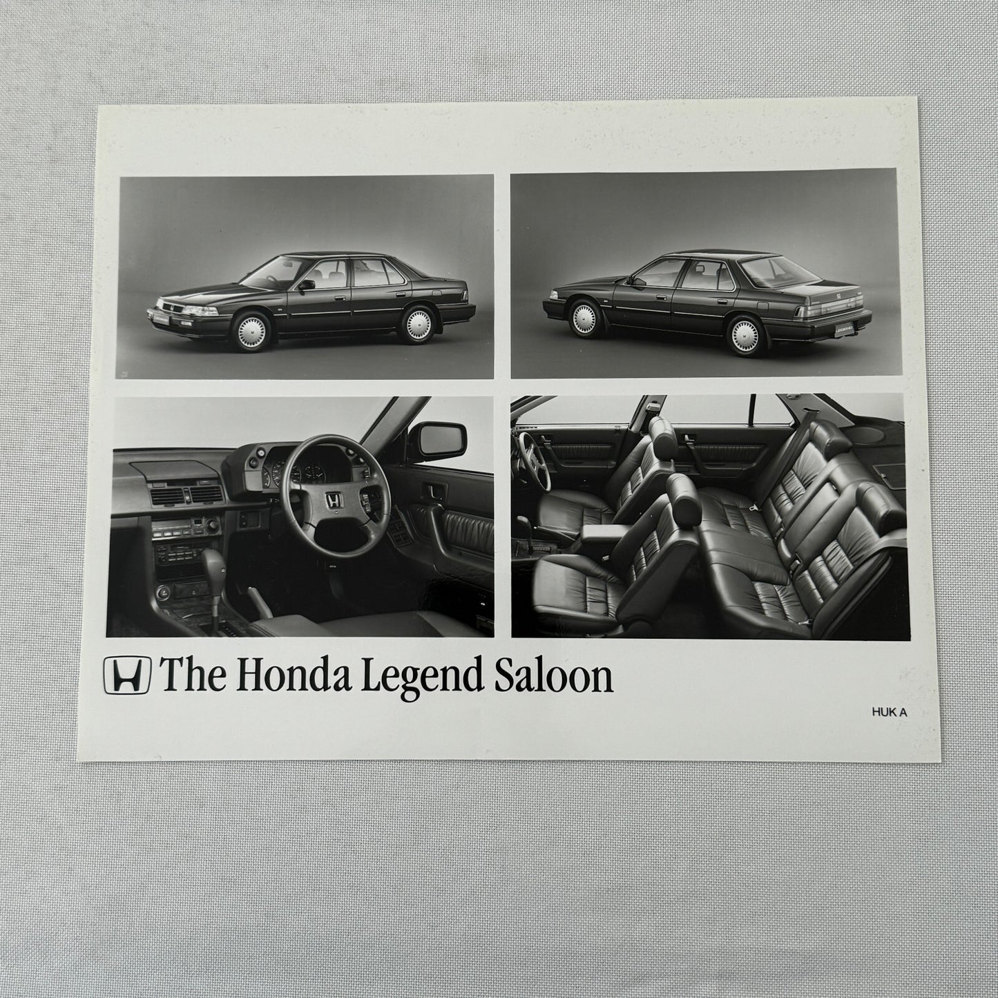 Honda Legend Saloon Sedan Car Factory Press Photo Photograph