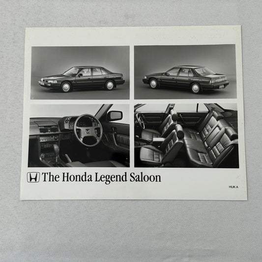 Honda Legend Saloon Sedan Car Factory Press Photo Photograph