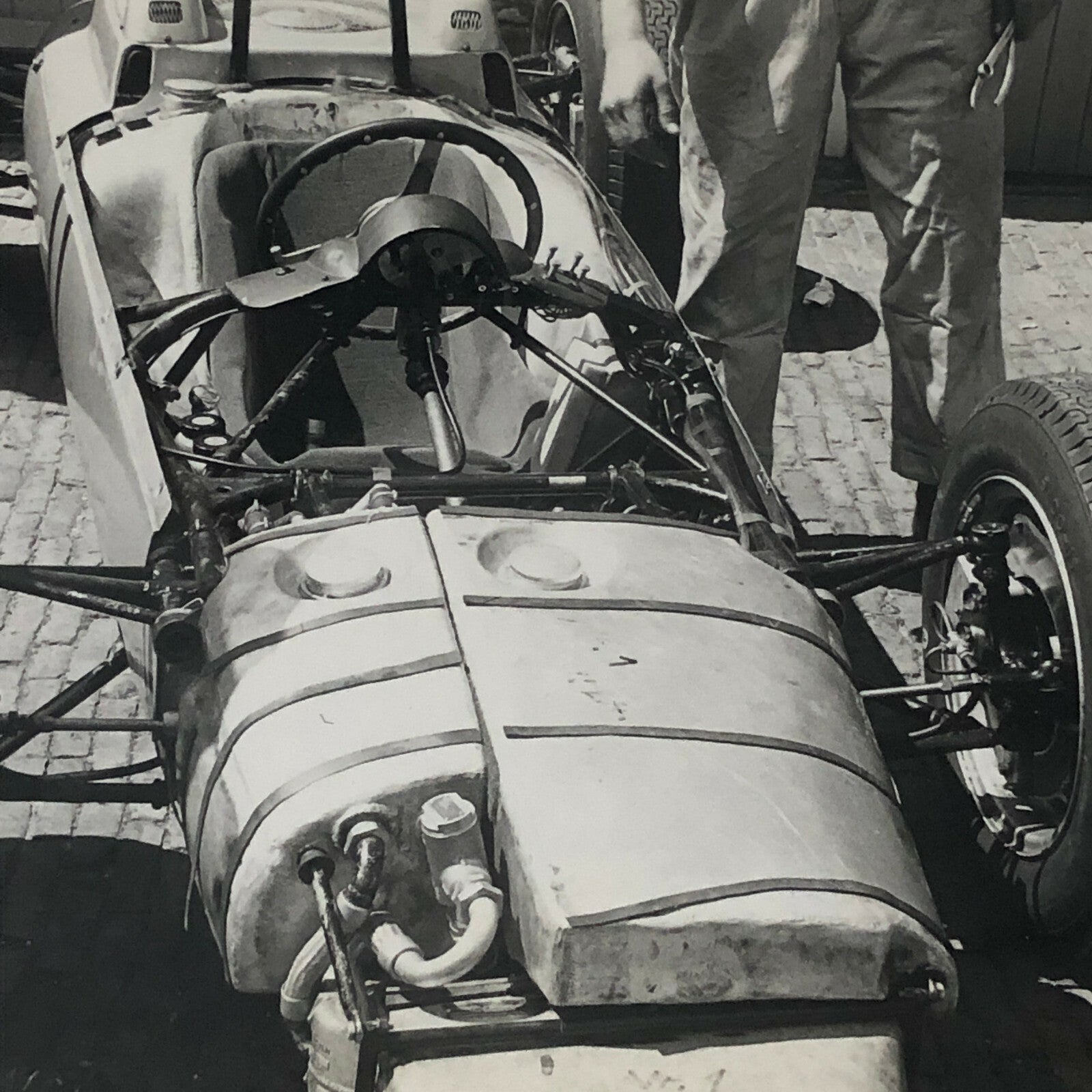 Vintage Racing Car Photo Photograph Print  Motorsport Race
