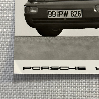 Porsche 911 Carrera RS Car Factory Press Photo Photograph Print Vintage