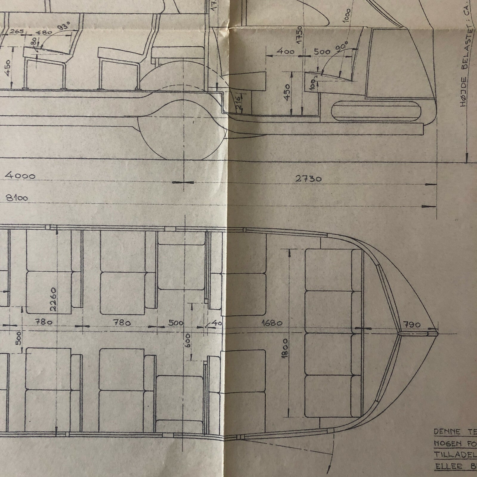 1936 Coachbuilder Bus Design Blueprint Rendering Blue Print Coach Bus Truck