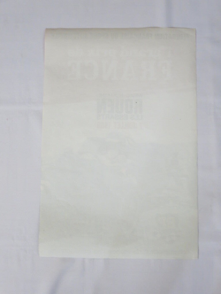 Poster Racing Rouen Les Essarts Grand Prix de France 1968 Race Event Vintage