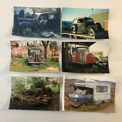 Vintage Ford Car & Truck Barn Find Junk Yard Part Photo Photograph Lot of 30