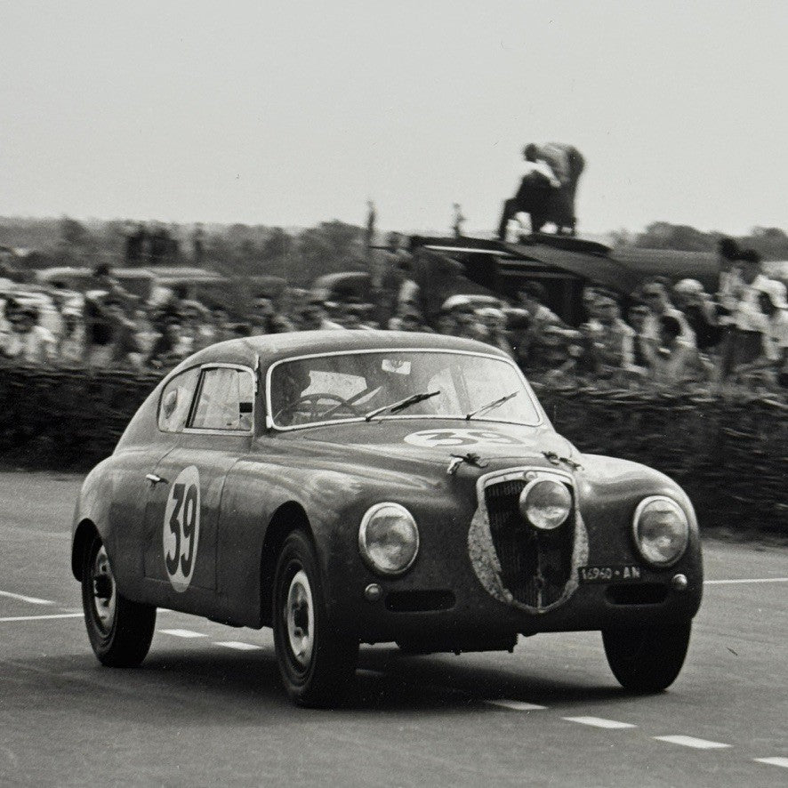 Vintage Lancia Racing Photo Photograph Print Motorsport Klemantaski