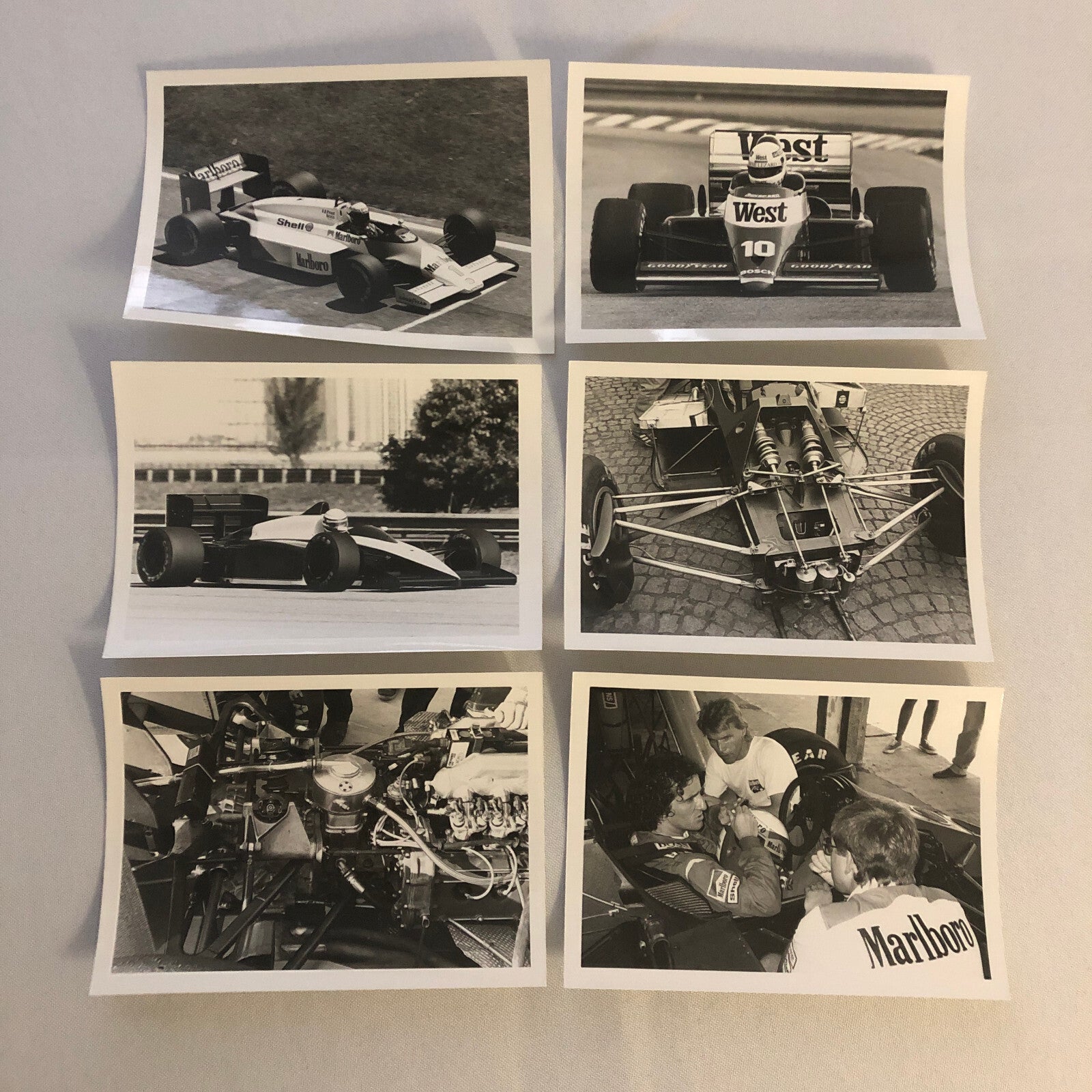 1987 Grand Prix Formula One Racing Photo Lot of 21 F1 Car Driver