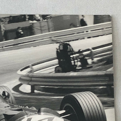 Vintage 1969 Barcelona Grand Prix Racing Photo Photograph John Surtees BRM Car