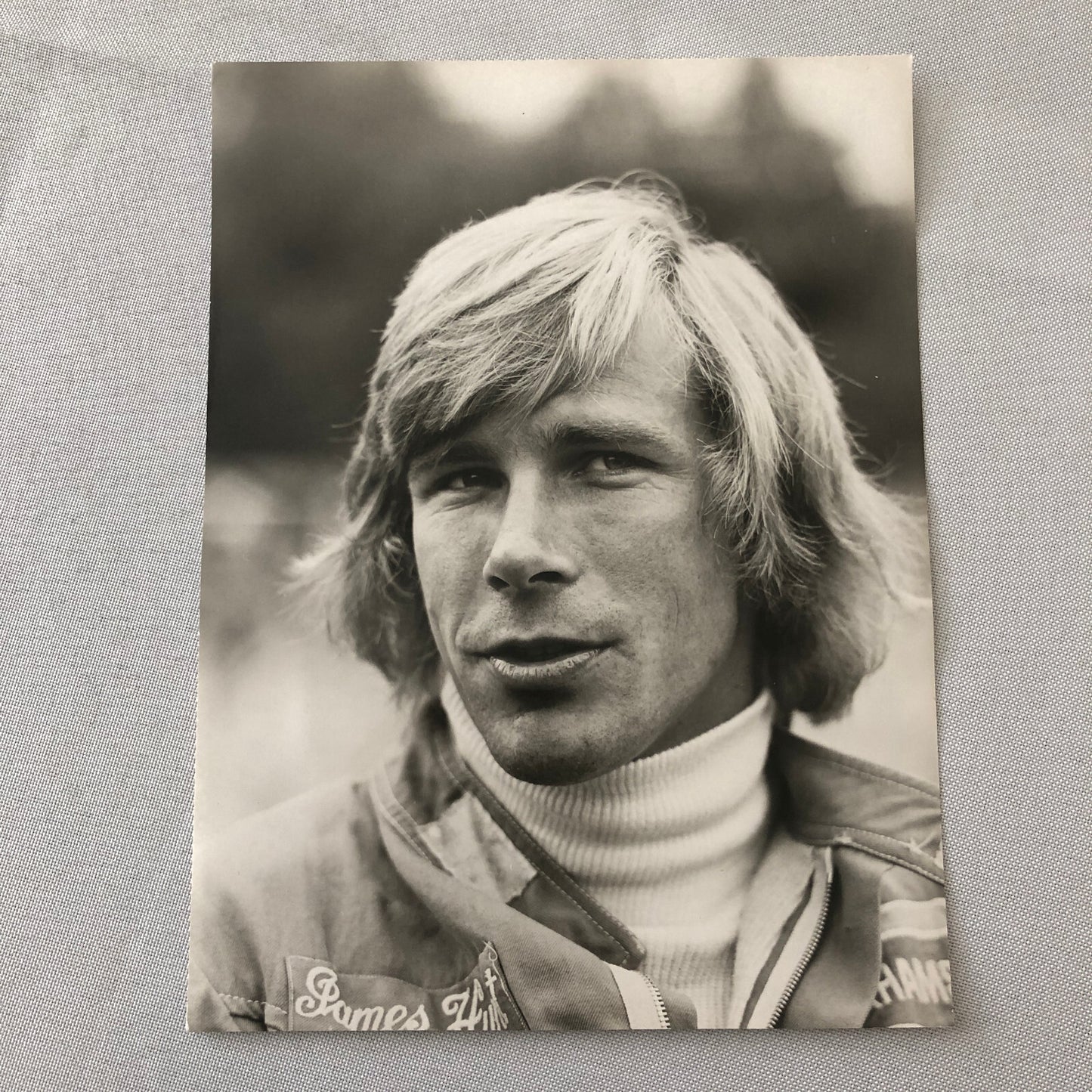 James Hunt Grand Prix Formula One F1 Racing Driver Portrait Photo Photograph
