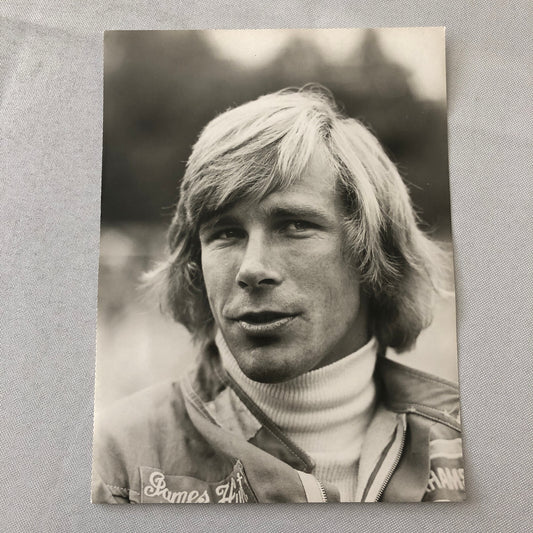 James Hunt Grand Prix Formula One F1 Racing Driver Portrait Photo Photograph