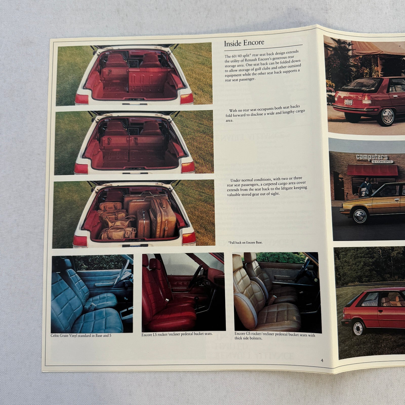 Renault Car Sales Brochure Catalog Encore Hatchback Alliance Sedan Convertible