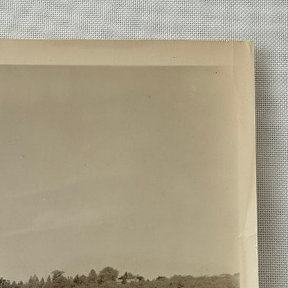 Vintage GMC Fire Truck Photo Photograph Fireman Firefighter Firefighting