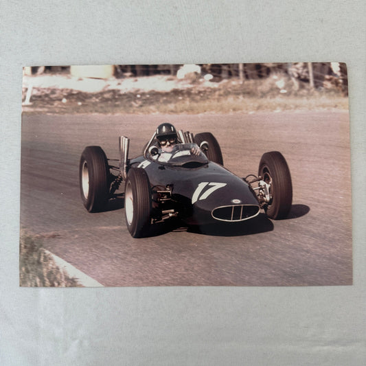 Graham Hill Racing Driver 1962 Dutch Grand Prix BRM P56 Car Photo Photograph