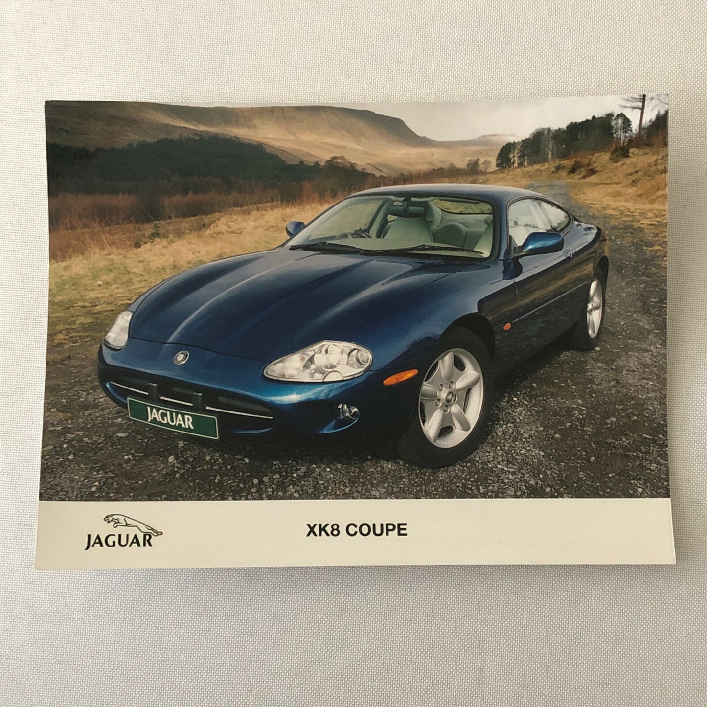 Jaguar XK XK8 Factory Press Photo Photograph Lot of 2 Jaguar XK8 Coupe