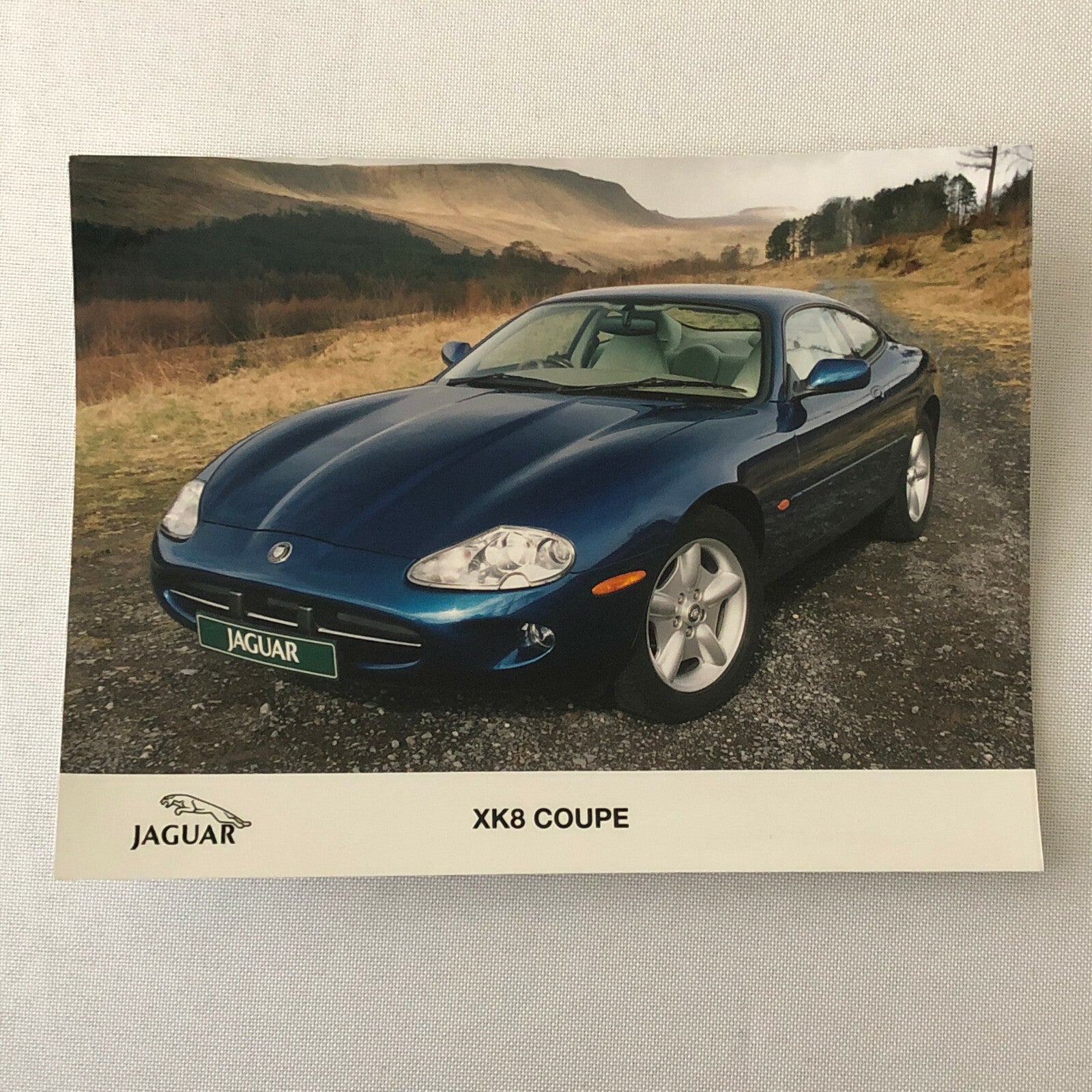 Jaguar XK XK8 Factory Press Photo Photograph Lot of 2 Jaguar XK8 Coupe