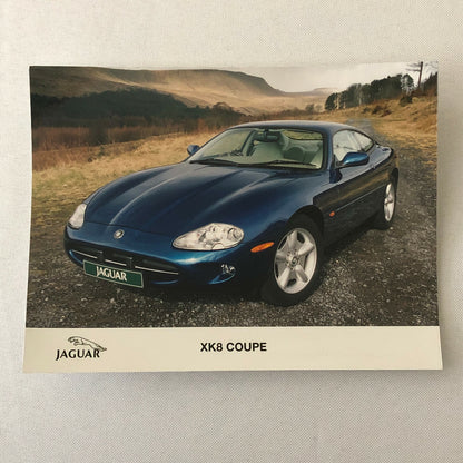 Jaguar XK XK8 Factory Press Photo Photograph Lot of 2 Jaguar XK8 Coupe