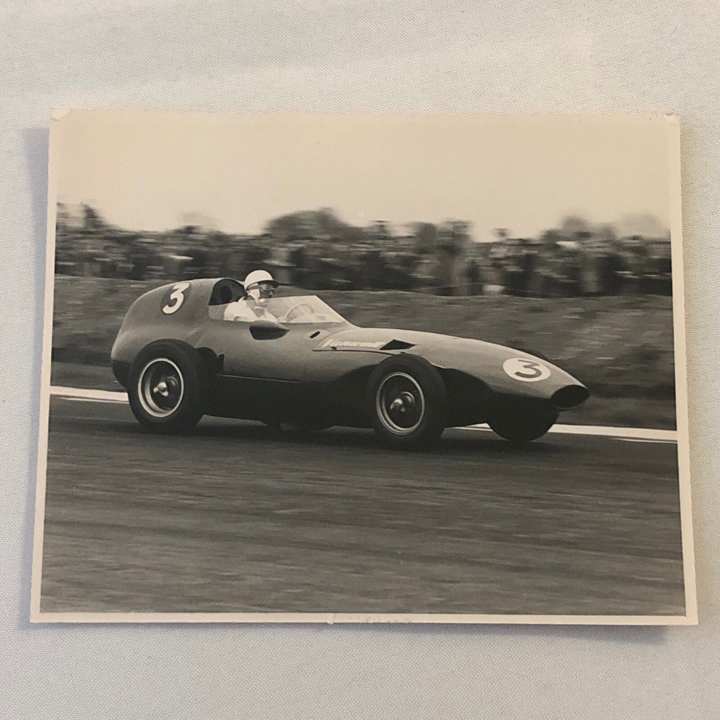 Stirling Moss 1956 International Trophy Race Photo Photograph Print